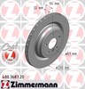 Диск тормозной задний 400368720 ZIMMERMANN