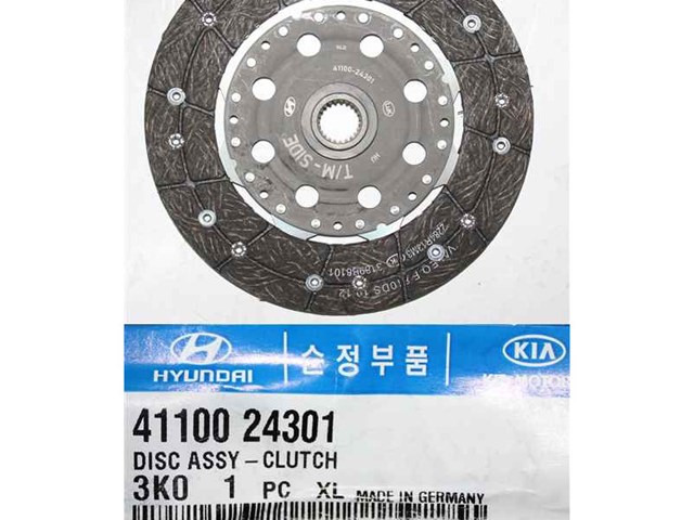 Диск сцепления ведомый 4110024301 HYUNDAI
