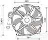 Электровентилятор охлаждения в сборе 4377747 VAN WEZEL