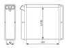 Радиатор печки 52219 NRF