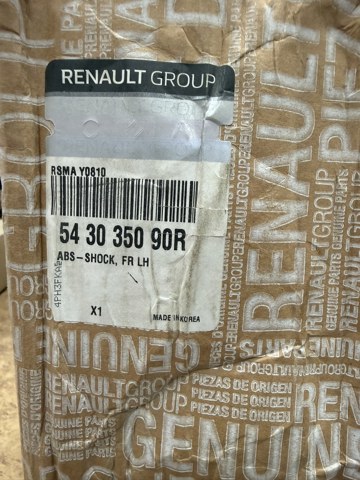 Амортизатор подвески передний левый 543035090R RENAULT