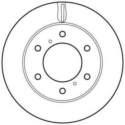 Тормоз дисковый передний 562695JC BENDIX