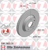 Передний тормозной диск 590280320 ZIMMERMANN