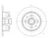Тормозные диски Opel Kadett E