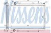 Радиатор охлаждения двигателя 63601 NISSENS