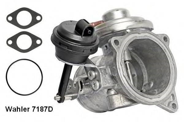 Клапан EGR, рециркуляции газов 7187D WAHLER