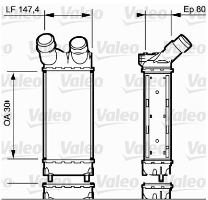 Интеркулер 818866 VALEO