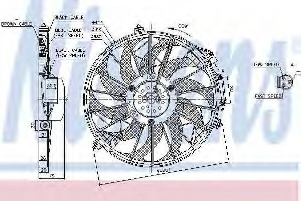 Вентиляторы 85648 NISSENS