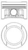 Поршень в комплекте на 1 цилиндр, STD 8710590000 NURAL