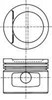 Поршень в комплекте на 1 цилиндр, STD 8750180020 NURAL