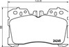 Колодки тормозные дисковые комплект 8DB355006661 HELLA