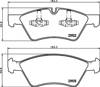 Колодки тормозные передние дисковые 8DB355012011 HELLA