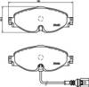 Колодки передние 8DB355020191 HELLA