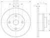 Задний дисковый тормоз 8DD355101661 HELLA