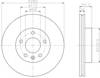 Ротор тормозной 8DD355105591 HELLA