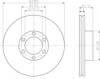 Передний тормозной диск 8DD355106611 HELLA