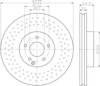 Диск тормозной передний 8DD355115011 HELLA
