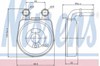 Радиатор масляный холодильник 90701 NISSENS