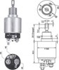 Втягивающее реле стартера 940113050344 MAGNETI MARELLI