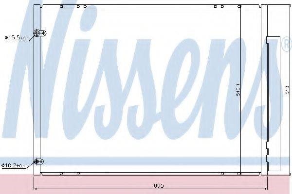 Конденсатор 940298 NISSENS