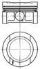 Поршень в комплекте на 1 цилиндр, STD 94503700 KOLBENSCHMIDT