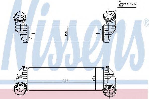 Интеркулер 96364 NISSENS