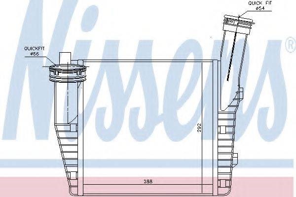 Интеркулер 96611 NISSENS