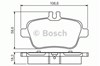 Задние дисковые колодки 986495348 BOSCH