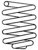 Пружина передняя 997615 SACHS