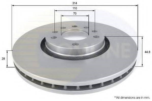 Тормозной диск ADC1135V
