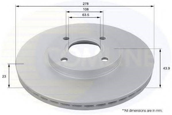 Тормозной диск ADC1260V