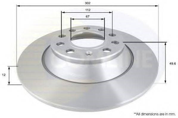 Тормозной диск ADC1471