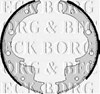 Барабанные колодки BBS6192 BORG&BECK