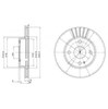 Ротор тормозной BG2802 DELPHI