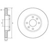 Тормоз дисковый передний BG4459C DELPHI