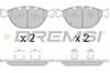 Колодки тормозные дисковые комплект BP3095 BREMSI