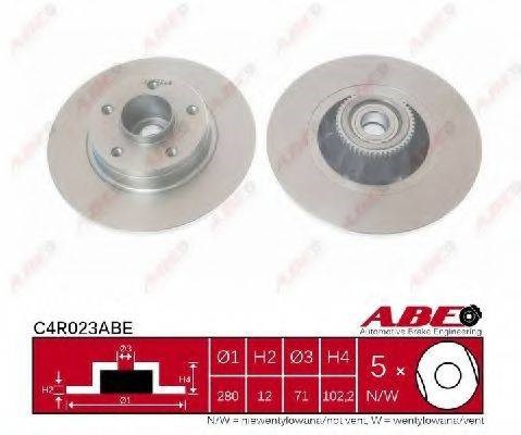 Тормозной диск C4R023ABE ABE