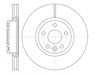 Диск тормозной передний D6101910 WOKING