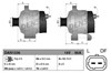 Генератор автомобиля DAN1336 DENSO