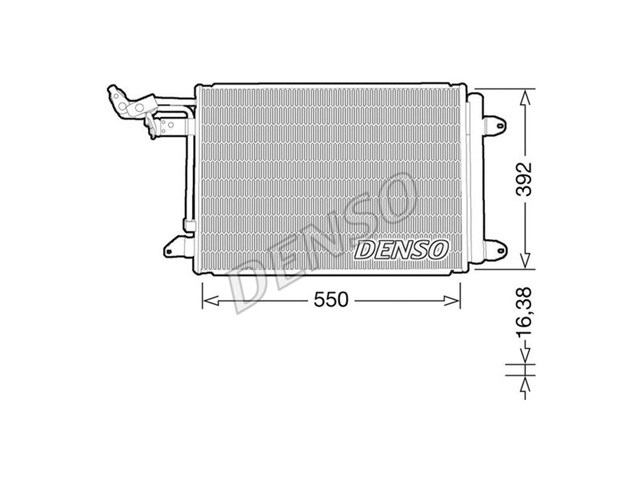Радиатор отопителя салона Audi A3