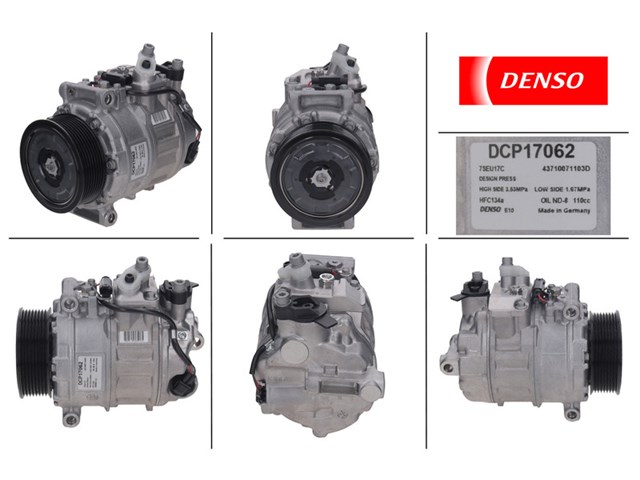 Насос кондиционера DCP17062 DENSO