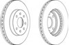 Диск тормозной передний DDF1097 FERODO