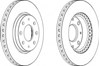 Диск тормозной передний DDF1528 FERODO