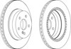 Тормозные диски DDF1672 FERODO