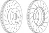 Передний тормозной диск DDF1694C1 FERODO