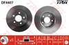 Тормозные диски DF4407 TRW