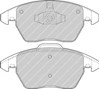 Колодки тормозные передние дисковые FDB1728 FERODO