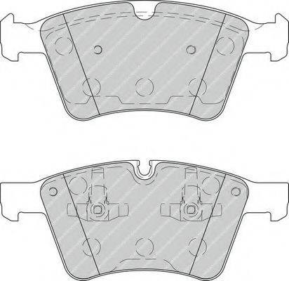 Комплект тормозных колодок, дисковый тормоз FDB4189