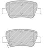 Колодки на тормоз задний дисковый FDB4411 FERODO