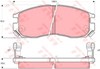 Тормозные колодки GDB1128 TRW